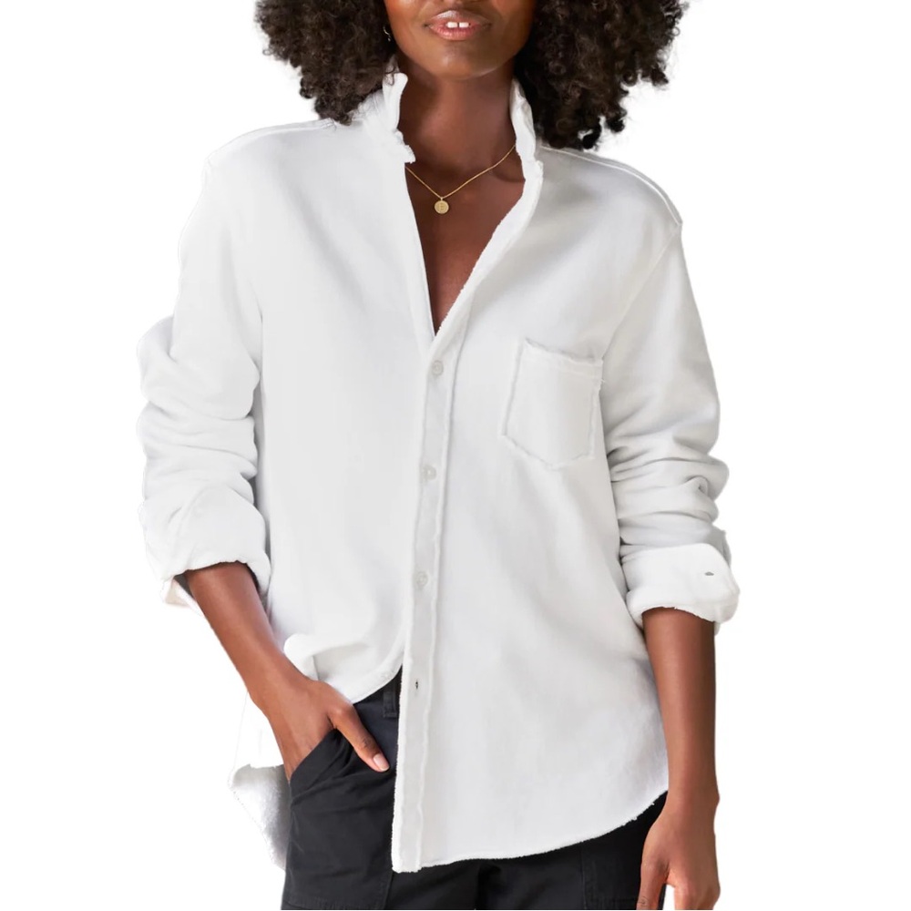 CREAM FRANK AND EILEEN Triple Fleece Eileen, New,MSRP $288.00, Current Season - Picture 7 of 14